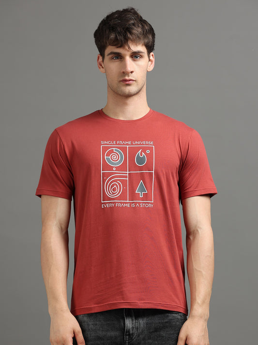 Eliish Premium Everyday Crewneck T-Shirt K803 Color Maroon