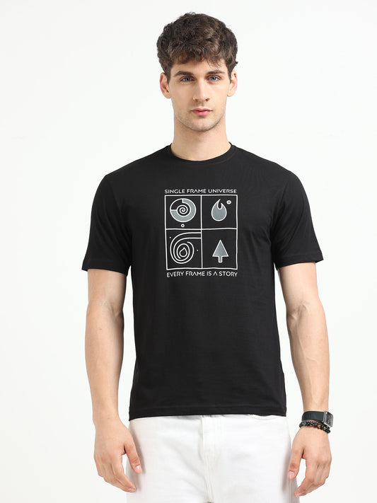 Eliish Premium Everyday Crewneck T-Shirt K800 Color Black