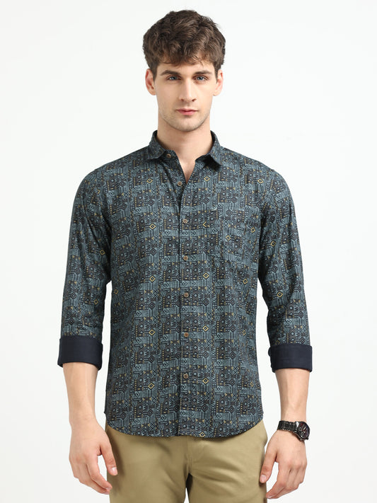 Eliish Tailored Full Sleeve Casual Shirt S029 - 1