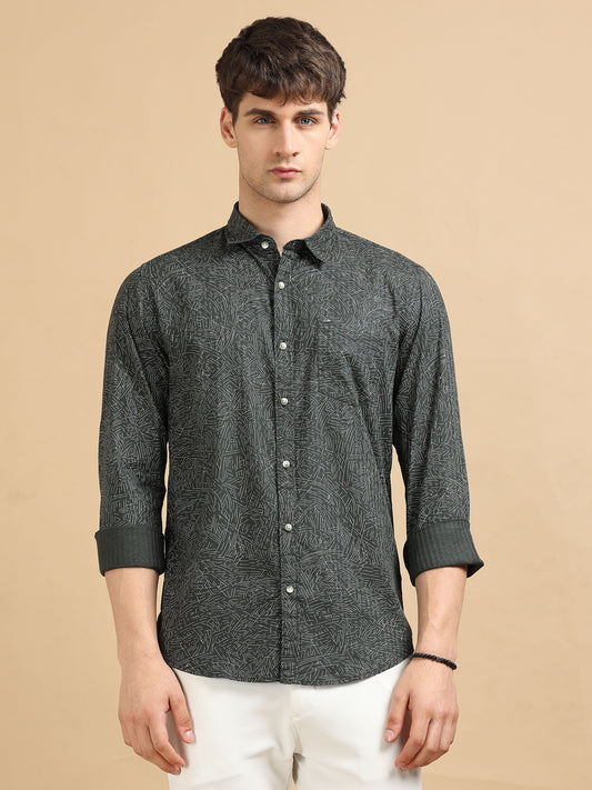Eliish Tailored Full Sleeve Casual Shirt S029 - 1