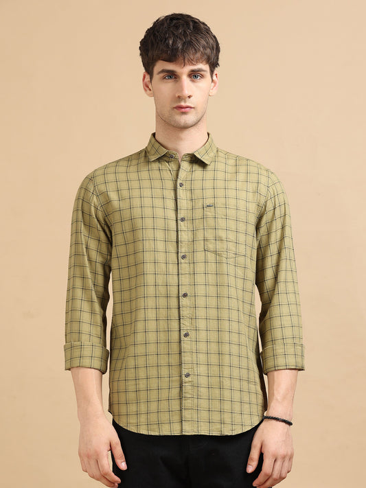 Eliish Tailored Full Sleeve Casual Shirt S038 - 1