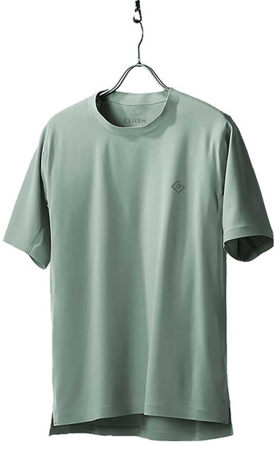Zipped Polo Shirt with Pocket